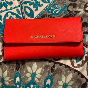Red Michael Kors Waller